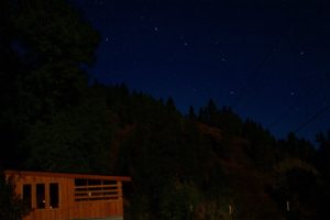 See the awesome stars from the porch